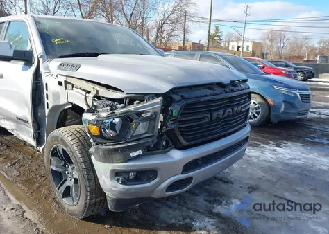2020 Ram 1500 Big Horn 4X4 5'7 Box из США, поврежденный, VIN 1C6SRFFT7LN234427